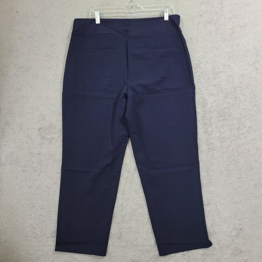 NEW Kirkland Ladies Ankle Women's L Pant Side Seam Zipper 4-Way Stretch - Picture 2 of 7
